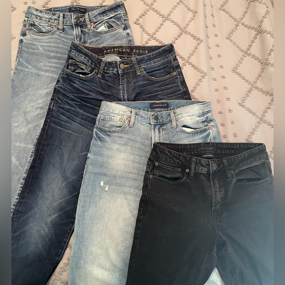 Mens Jeans Bundle- American Eagle- Aeropostale